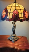 LAMPA WITRAŻOWA  ANTYK