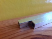 Profil Alu 10x10x2 mm 74cm i 64cm