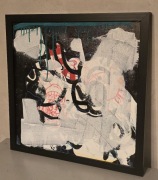 Obraz na płótnie 39x39 cm w drewnianej ramie (42x42)