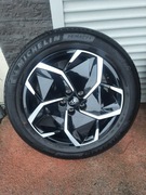 4szt. Felga aluminiowa do Hyundai OE hyundai 7.5" x 19" 5x114.3 ET 49,5