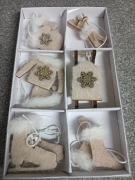 Zawieszki na choinkę  różne kształty 