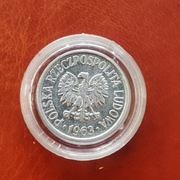 5 groszy 1963 -PRL w pięknych stanach