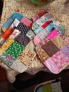 Łapki kuchenne szyte ręcznie patchwork 