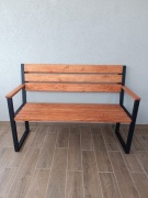 Ławka Ogrodowa Metalowa Loft