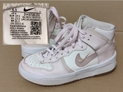 buty NIKE DUNK HIGH REBEL PINK r. EUR 37,5 23,5 cm stan bardzo dobry