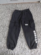 CROPP spodnie dresy jogger bojówki czarne rozm. M stan idealny