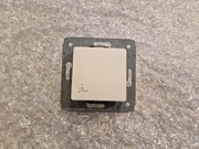 773609 Łącznik pojedynczy IP44 Legrand CARIVA biały