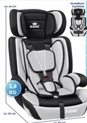 Fotelik samochodowy dla dzieci  KIDIZ 9 -36 kg