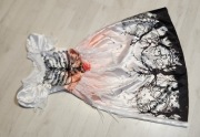 strój wampirka wampirzyca czarownica halloween nr 993