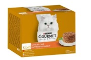 Gourmet Gold mięsne paski 24x85g Savoury cake
