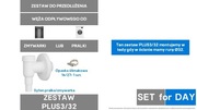 Zestaw PLUS3/32 do zmywarki/pralki do odpływu