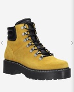 Trzewiki Wojas 39 żółte botki trapery