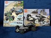 Zestaw 8647 LEGO Racers Night Racer kompletny instrukcja komiks