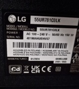 Lg 55UR781C0LK  .