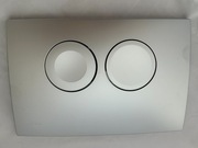 Geberit delta 21, przycisk zestaw, srebrny, tworzywo sztuczne