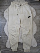Spodnie dresowe Nike Rozmiar XS Kremowe Beżowe Dres Dresy nike Swoosh