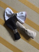 Zestaw 6 obrączek pierścieni na serwetki