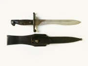 Bagnet hiszpański Toledo do karabinu Mauser wz 1943 z pochwą i żabką