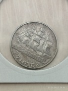 2 szt 2 zł Żaglowiec 1936r.