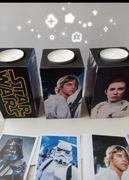 Star Wars Gwiezdne Wojny świeczniki drewniane 