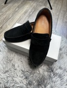 Półbuty wsuwane Mokasyny Wojas czarne