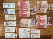 Bilety MZK ZDMIKP Bydgoszcz Grudziądz Warszawa 156 szt