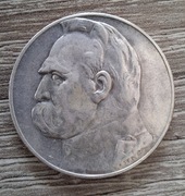 Piłsudski 5 zł 1936 rok srebro II RP