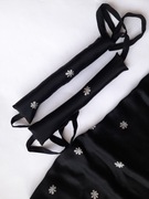 2 x jedwabny wałek papilot do włosów jedwab naturalny 