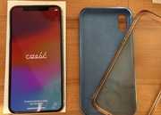 iPhone XS 64 GB - Silver (srebrny) ZESTAW + dwie obudowy
