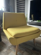 Fotel VidaXL żółty