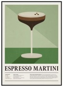 2x Plakaty w ramie Espresso i Gin & Tonic 40x50cm