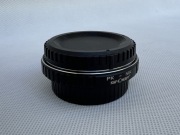 Nowy adapter K&F Concept Pentax K - Nikon F z soczewką + dekielki i pudełko