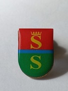Herb gmina Stężyca przypinka pin odznaka wpinka