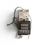 REGULATOR CYFROWY PRZEŁĄCZNIK TEMPERATURY STEROWNIK 2x SONDĄ 40DA REX-C100