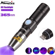 Latarka UV ładowana przez USB AloneFire SV14 365 nm