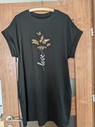 Czarna tunika-sukienka roz.M Shein