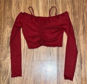 Bluzka z odkrytymi ramionami 