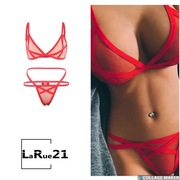 Seksowna bielizna erotyczna siateczkowa fiszbinowa