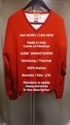 GORE Made in Italy  Windstopper Męski wyprodukowany z wełny Merino, L/XL