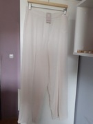 Spodnie kremowe szerokie palazzo 42 Esmara