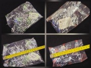 Ozdoby choinkowe PRL ZSRR Deszcz - nasza Lameta retro  vintage prl