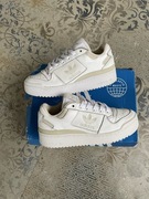 buty damskie Adidas Forum Bold Low kremowe skórzane 36.5 22.5cm