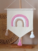 Makatka proporczyk tęcza