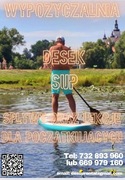 Wypożyczalni SUP deski do pływania z wiosłem