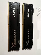 HyperX Fury DDR4 16GB (2x8GB) 2400 MHz