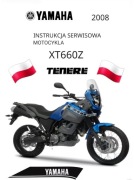 KSIAZKA NAPRAW YAMAHA XT 660Z TENERE 2008r SERWISOWKA KODY j.POLSKI