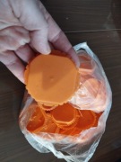 ZAŚLEPKA POKRYWA DEKIEL DO PUSZKI z prądu FI 60MM całość 50 SZTUK