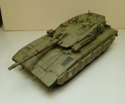 model sklejony-MERKAVA, skala 1/35