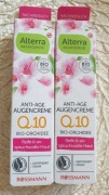 ALTERRA krem pod oczy Orchidea Q10 anti age ZESTAW 2 sztuki 