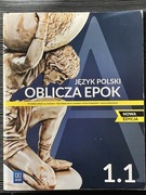 Język polski Oblicza epok 1.1 podręcznik WSiP, liceum technikum.